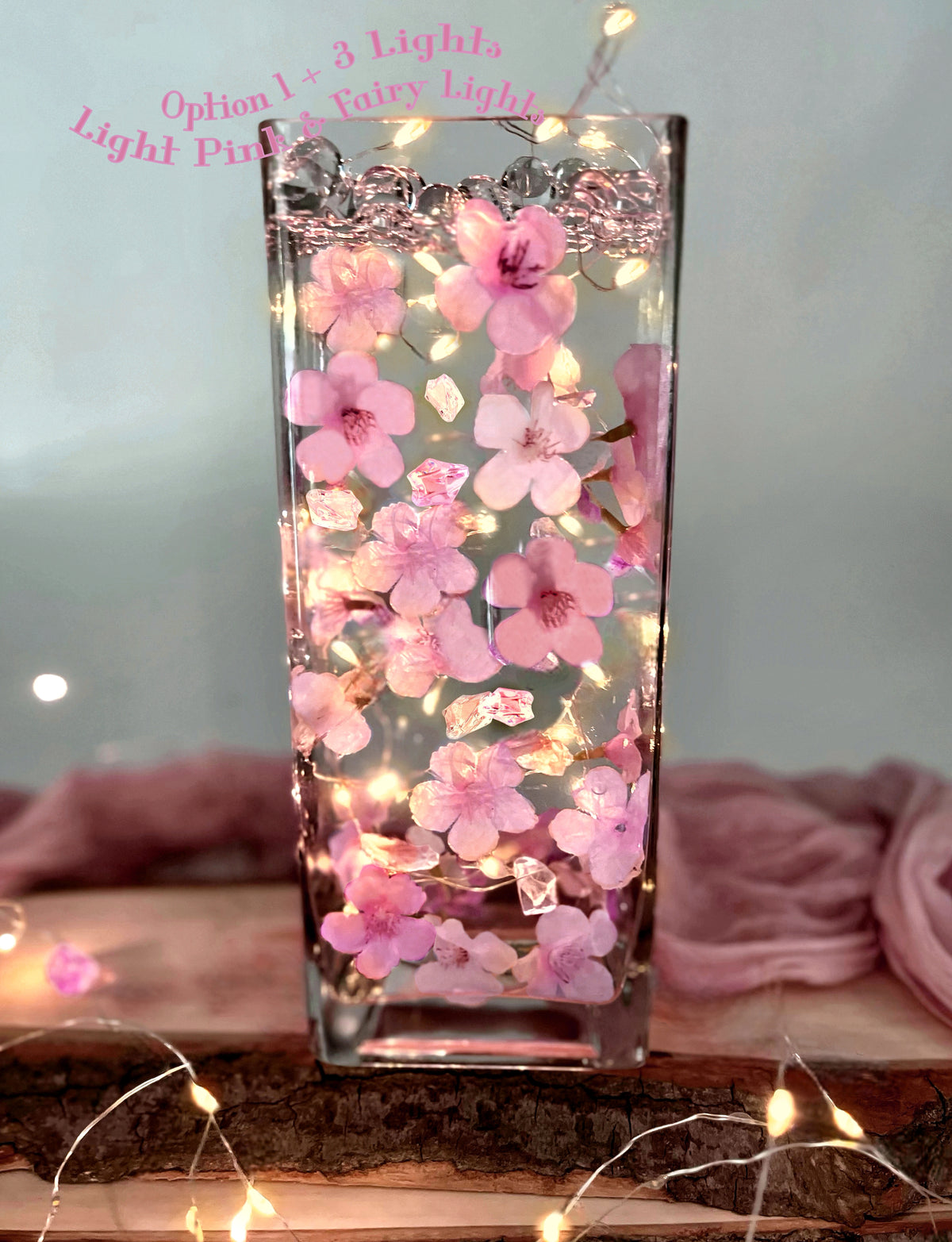 Transparent Water Gels Premeasured Kits-Each 1 Pkt Fills 1 GL of Gels for Floating Your Vase Decorations-No Guessing! Best Results-Not Including Pearls