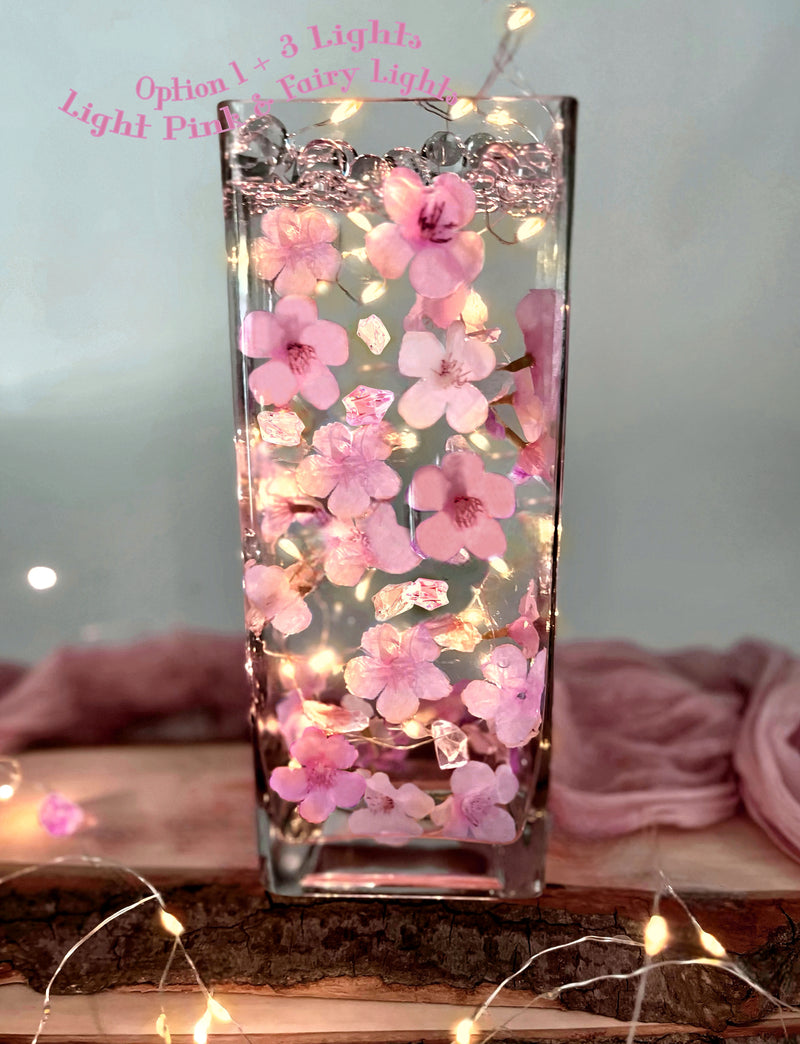 Transparent Water Gels Premeasured Kits-Each 1 Pkt Fills 1 GL of Gels for Floating Your Vase Decorations-No Guessing! Best Results-Not Including Pearls